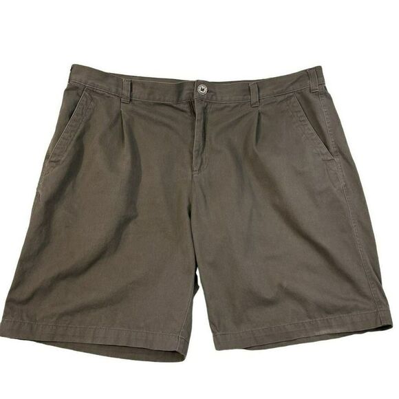 Propper Mens Cargo Shorts Beige Flat Front Pockets 100% Cotton Medium - Picture 2 of 14